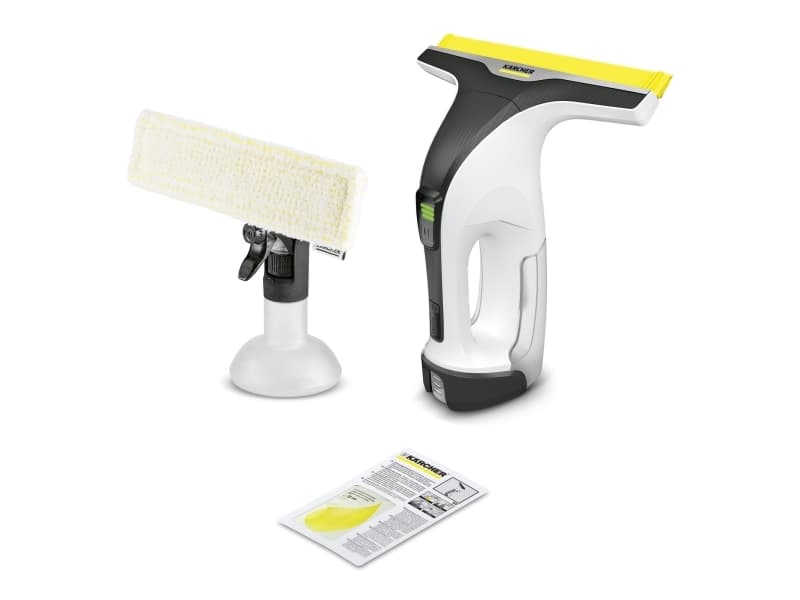 Kärcher WV 4-4 PLUS, Musta, Valkoinen, Keltainen, 0,15 L, 28 cm, 120 m², 281 mm, 133 mm