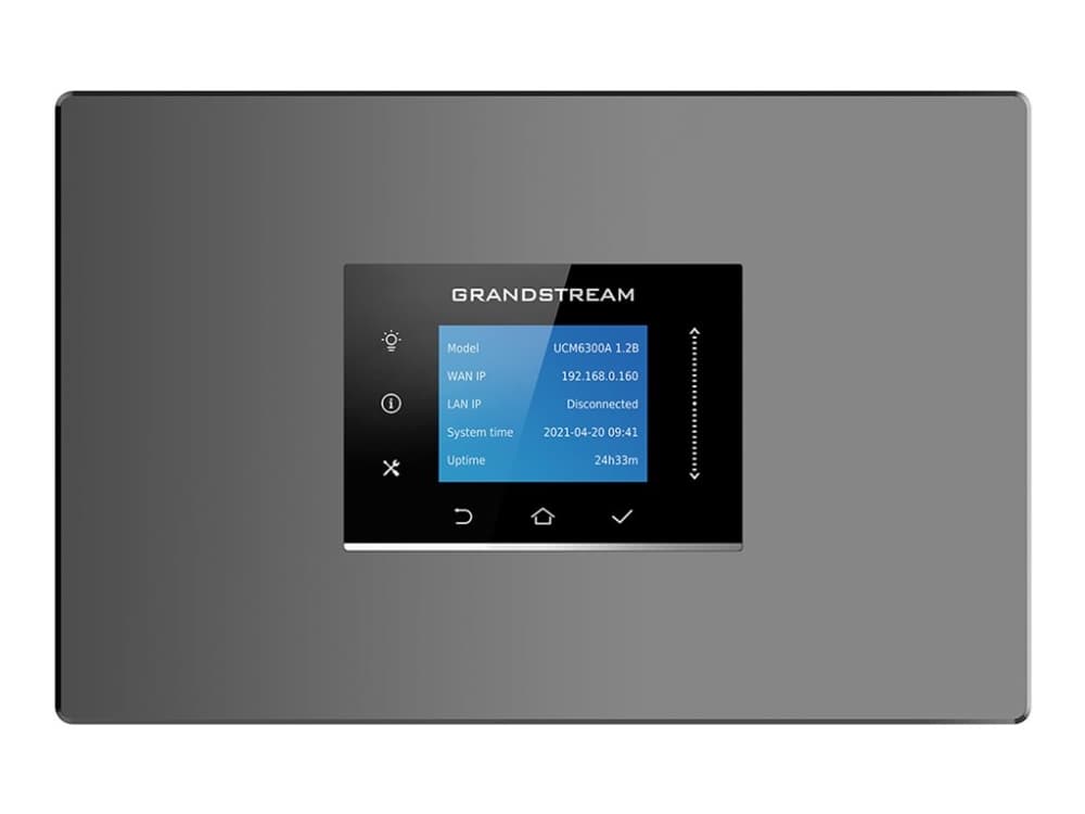 Grandstream Networks UCM6300A, Harmaa