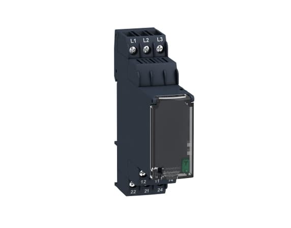 Valvontareleet 208, 208 - 480, 480 V/DC, V/AC 2 x kytkin Schneider Electric RM22TG20 1 kpl 1 kpl