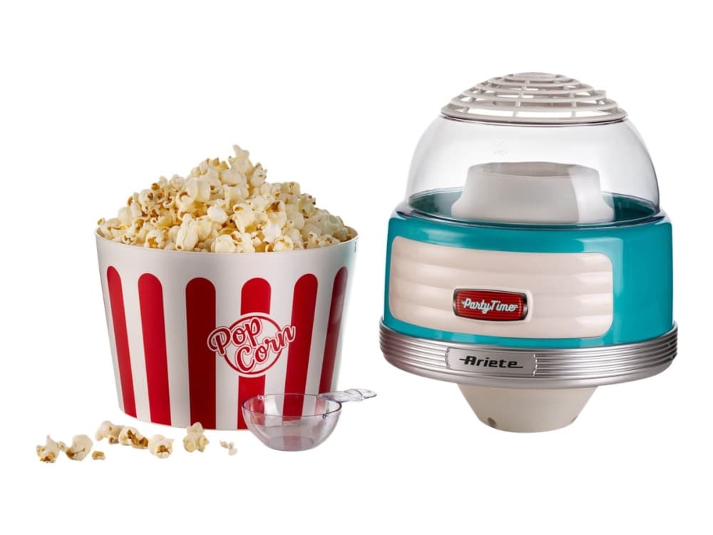 Ariete Party Time 2957 Pop Corn XL - Popcorn-kone - 1,1 kW - vaaleansininen