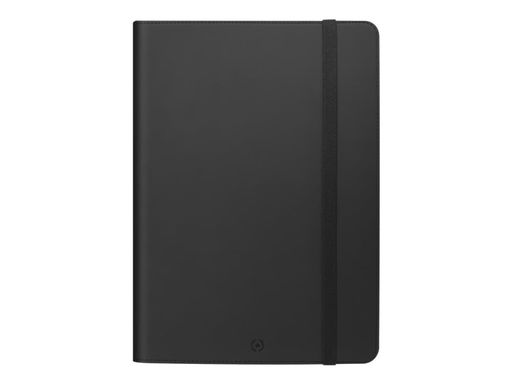 Celly BookBand - Flipomslag til tablet - Faxu-læder - sort - 10.2 - Applen 10.2-tuumaiseen iPadiin (7. sukupolvi, 8. sukupolvi)