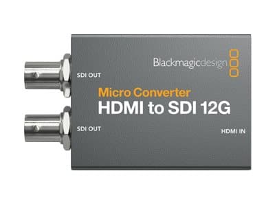 Blackmagic Micro Converter HDMI SDI - HDMI 12G-SDI-muunnin - HDMI 12G-SDI muunnin