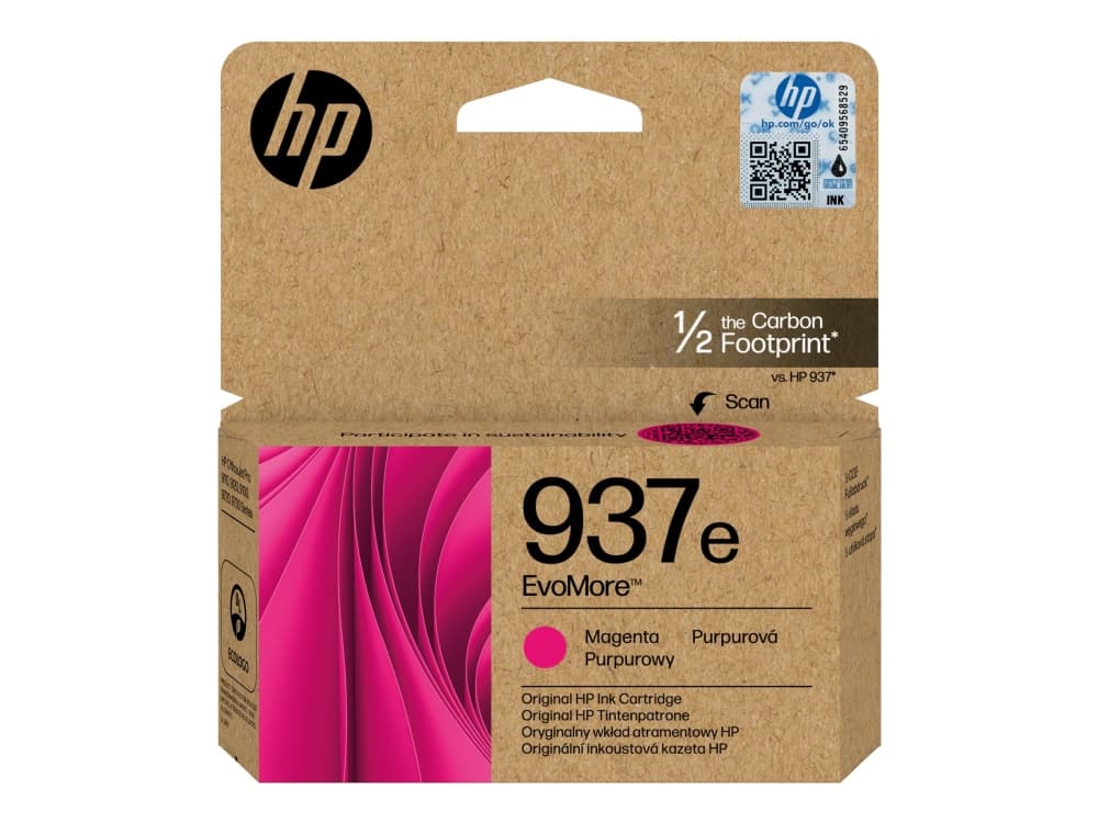 HP 937e EvoMore - Magenta - alkuperäinen - mustekasetti - Officejet Pro 9110b, 9120e, 9720E, 9730e -malleihin
