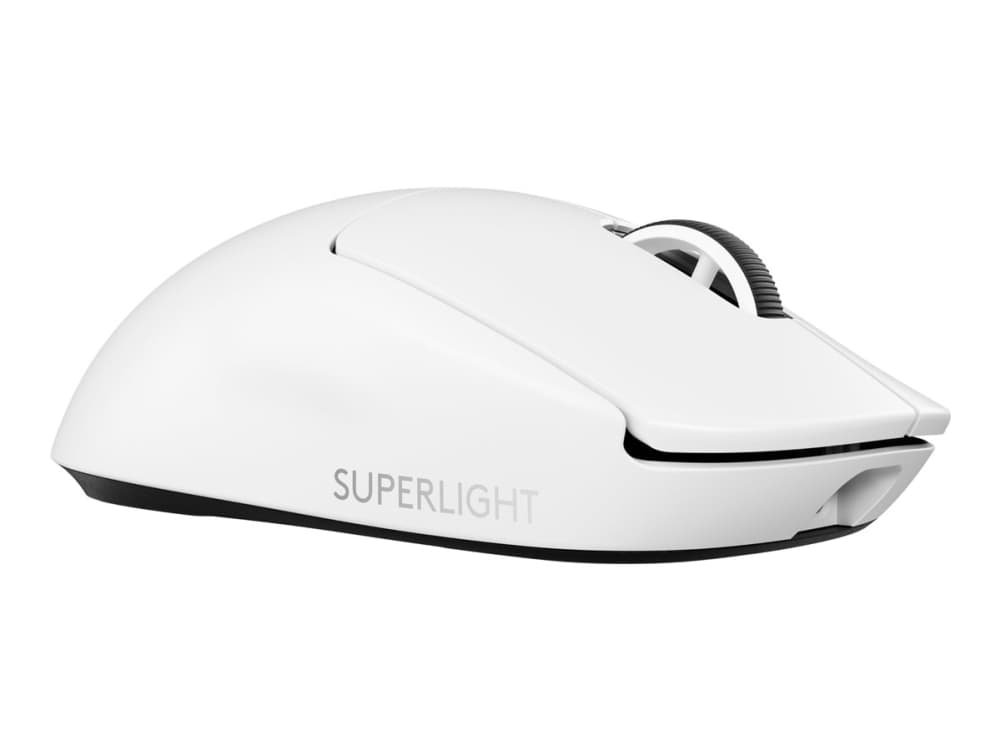 Logitech G PRO X SUPERLIGHT 2, Oikeakätinen, Optinen, Langaton RF, 32000 DPI, 0,5 ms, Valkoinen