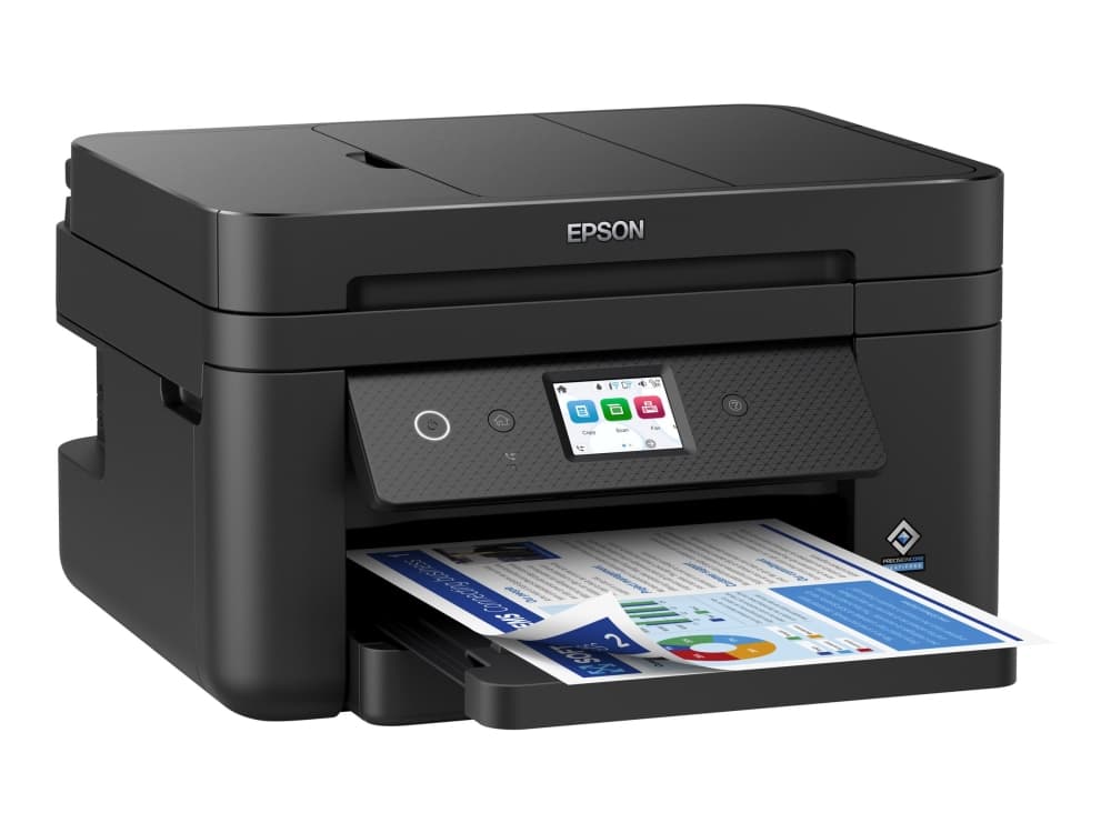 Epson WorkForce WF-2960DWF, Mustesuihku, Väritulostus, 4800 x 1200 DPI, A4, Suoratulostus, Musta