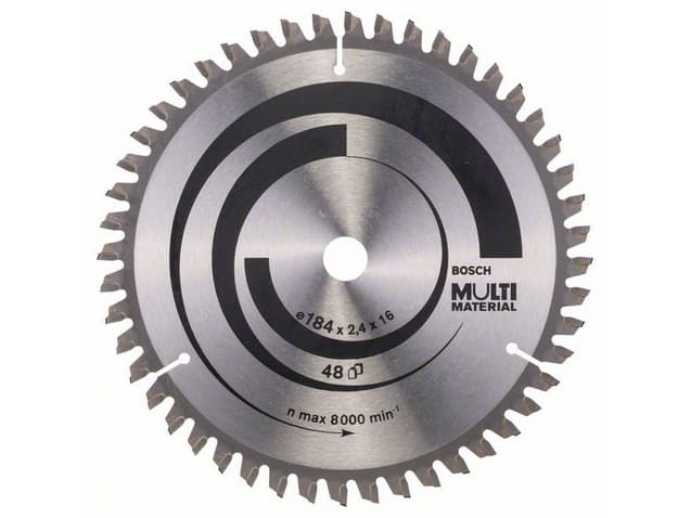 Bosch RUNDSAVKLINGE MULTI 184X2,4X16MM 48T 48T