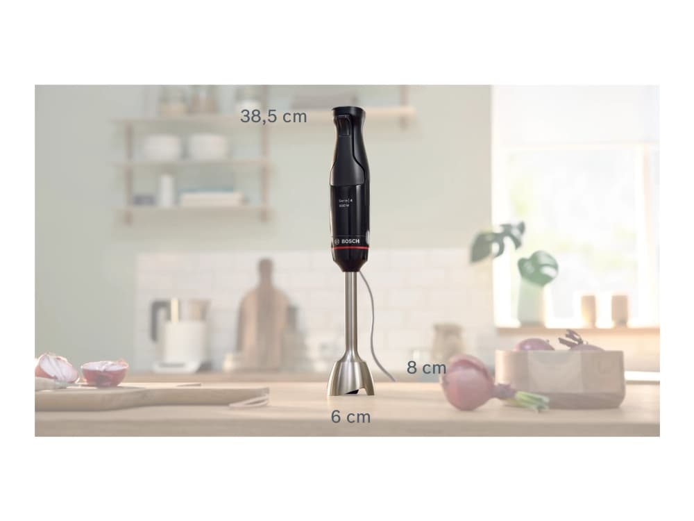 Bosch Series 4 MSM4B610 Tehosekoitin 0,6 l sauvasekoitin 1000 W Antrasiitti - Musta (MSM4B610)