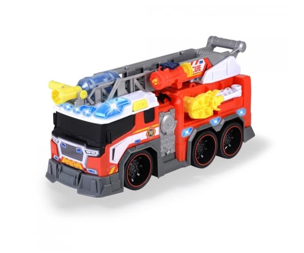 Dickie Toys 203307000, Paloauto, 3 vuosi/vuosia, AA, musta, Sininen, Punainen, Valkoinen, Keltainen