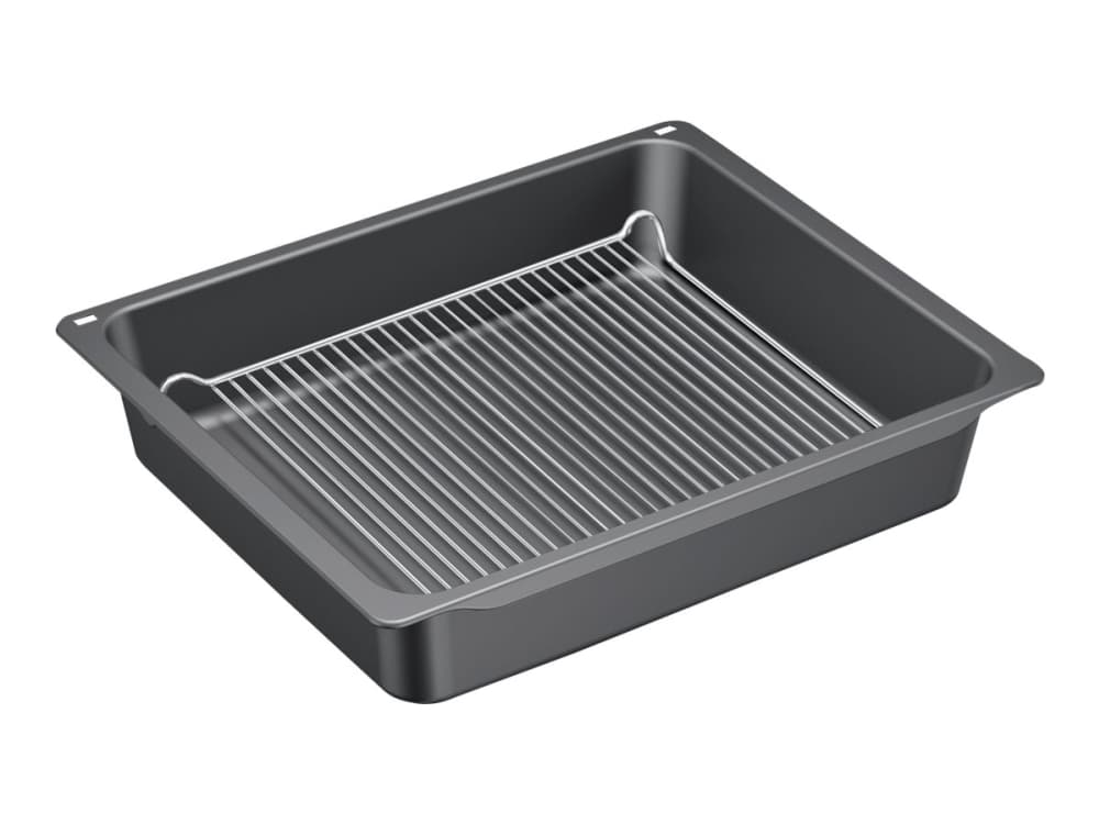 Bosch HEZ633070, Bosch, Terästä, Musta, Hopea, 455 mm, 375 mm, 81 mm