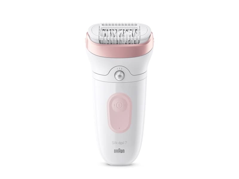 Braun Silk-épil 7 7-000 epilaattori valkoinen ja vaaleanpunainen