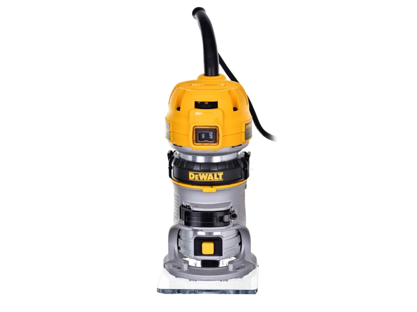 DeWALT D26200-QS, Musta, Ruostumaton teräs, Keltainen, 27000 RPM, 6,8 (5/16), 16000 RPM, 5,5 cm, 6,8 m/s ²