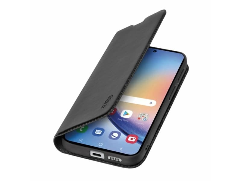 SBS TEBKLITESAA35K, Lompakkokotelo, Samsung, Galaxy A35, 16,8 cm (6,6), musta