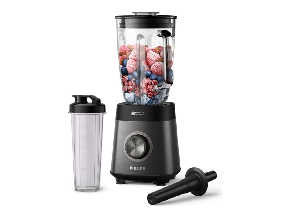 Philips 5000 series Tehosekoitin HR3041/00, Pöydällä pidettävä tehosekoitin, 2 L, Syke-toiminto, Jäänmurskaus, 0,85 m, 1200 W