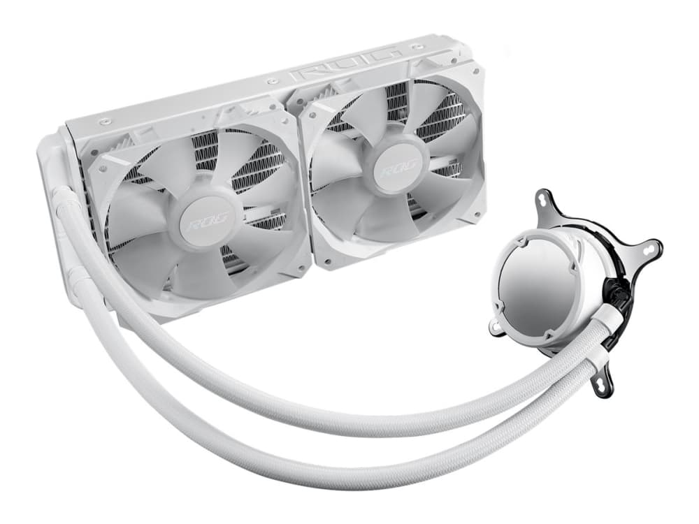 Asus ROG Strix LC II 240 ARGB White Edition -vesijäähdytin (90RC00E2-M0UAY0)