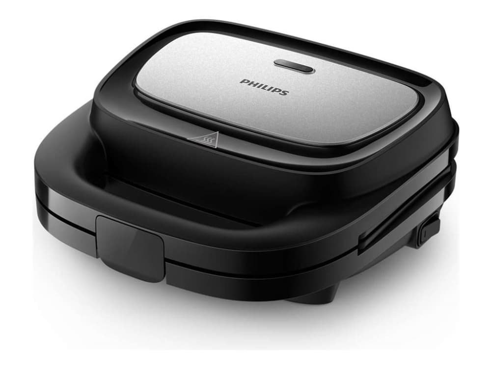 Philips 5000 series HD2350/80 Sandwich leivänpaahdin, musta, hopea, 750 W
