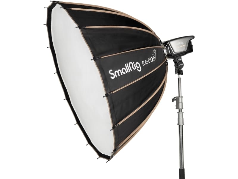 SmallRig RA-D120, musta, Alumiini, Oxford cloth, Polyesteri, 120 cm, 1190 mm, 710 mm, 2,59 kg