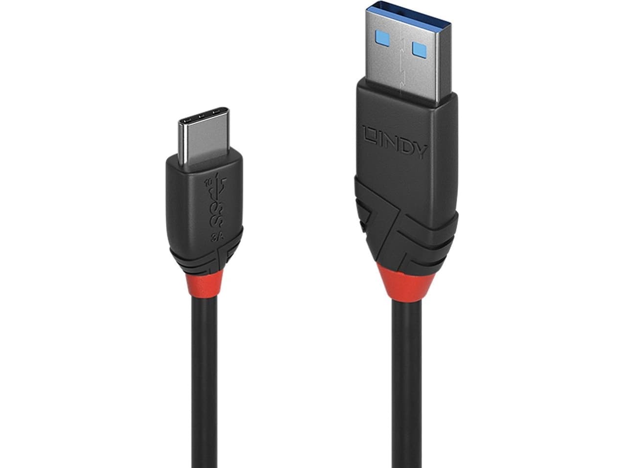 Lindy 36917, 1,5 m, USB A, USB C, USB 3.2 Gen 1 (3.1 Gen 1), 10000 Mbit/s, Lajittelu