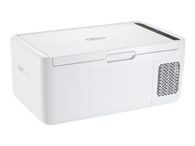 Mobicool MCG15 - Kannettava jääkaappi - leveys: 58,7 cm - syvyys: 34,4 cm - korkeus: 26,1 cm - 15 litraa - B-luokka - valkoinen