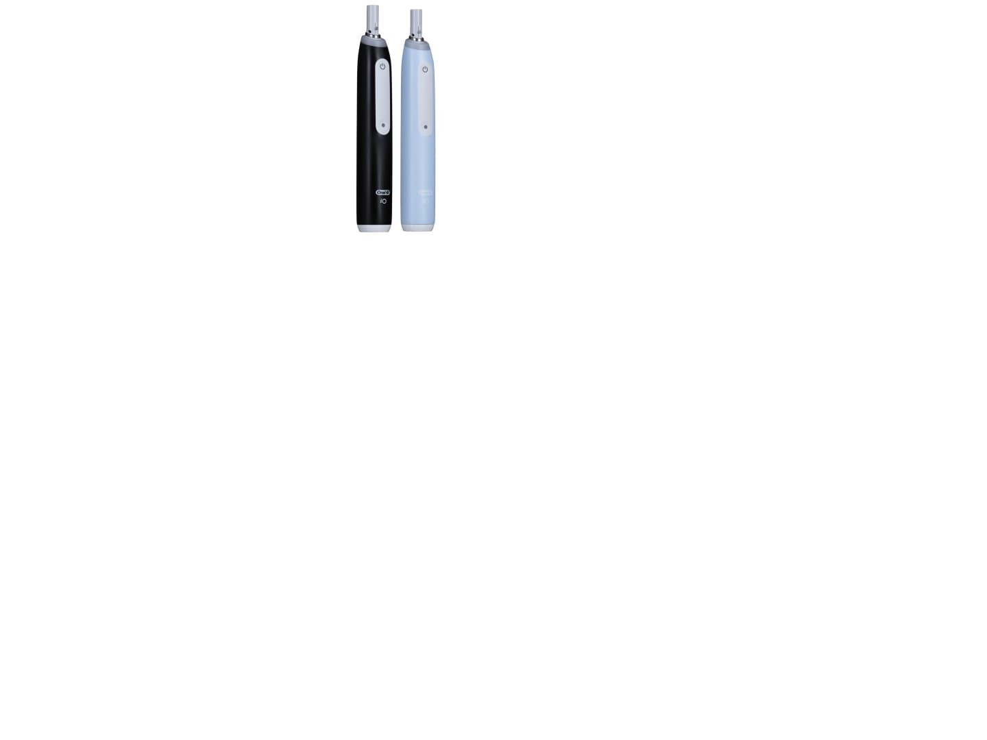 Eltandborste iO3 Duo Matt Black / Ice Blue