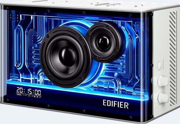 Edifier QD35, 2-suuntainen, Langallinen & langaton, 40 W, 60 - 40000 Hz, Valkoinen
