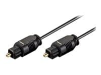 goobay AVK 216-0300 - Digitaalinen lydkabel (optisk) - SPDIF - TOSLINK han til TOSLINK han - 3 m - fiberoptik