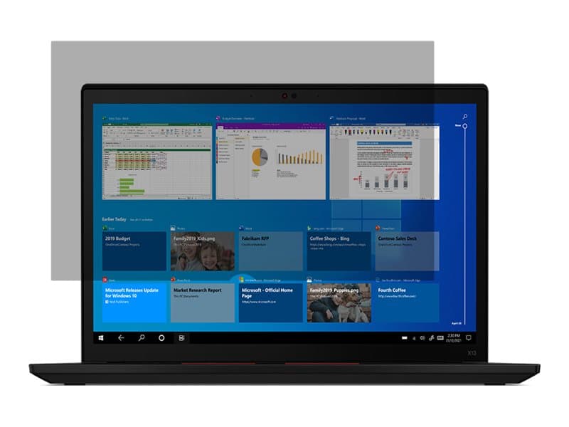 Lenovo 4XJ1M77975, Kannettava tietokone, Kehyksetön näytön yksityisyyssuodatin, Anti-blue, Yksityisyys, 140 g