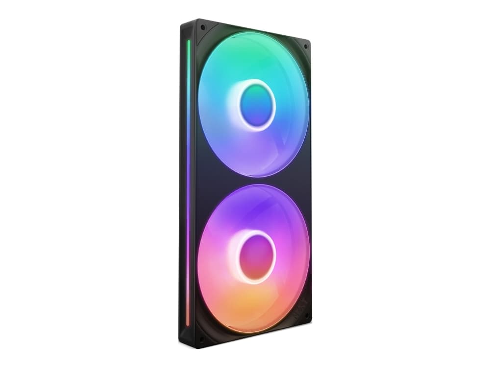 NZXT F Series F280 RGB Core - Yksirunkoinen tuuletinyksikkö - 140 mm - hvidmatteret