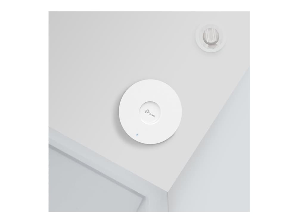 TP-Link Omada EAP653 V1 - Langaton liitäntä - Wi-Fi 6 - 2,4 GHz, 5 GHz - DC-virta - pilvihallinta - seinä-/kattokiinnitys - seinään/kattoon asennettava