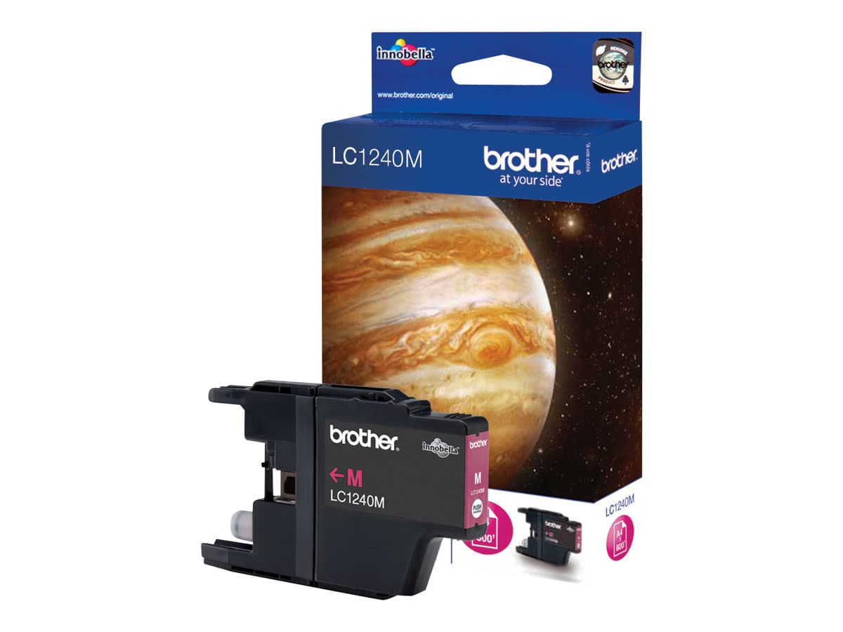 Brother LC1240M, 600 sivua, 1 kpl, Kertapakkaus