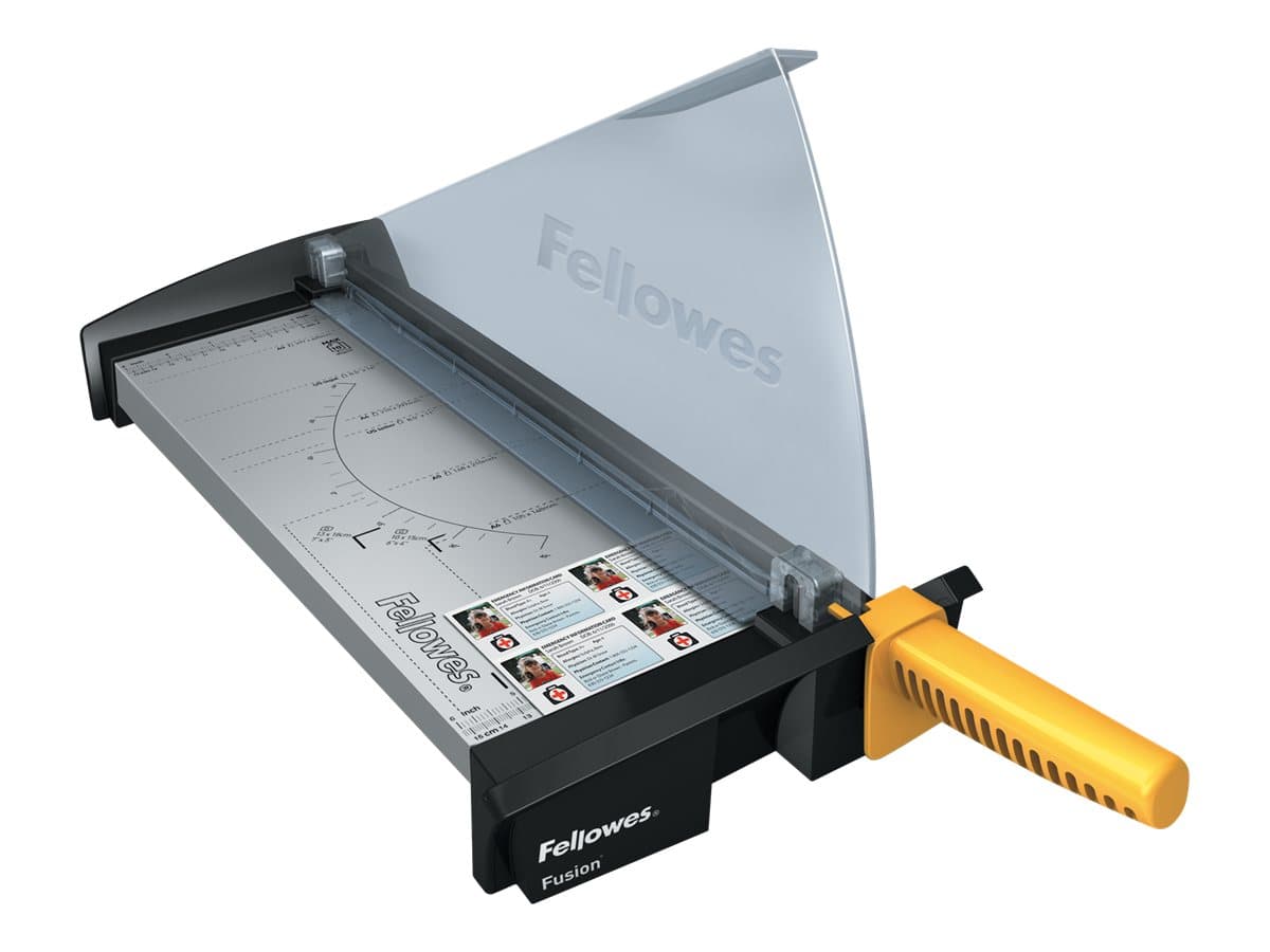 Fellowes Fusion A3/180, 10 arkkia, 46 cm, A3, Metalli, Muovi, Grafiitti, Hopea, Keltainen, 2,5 kg