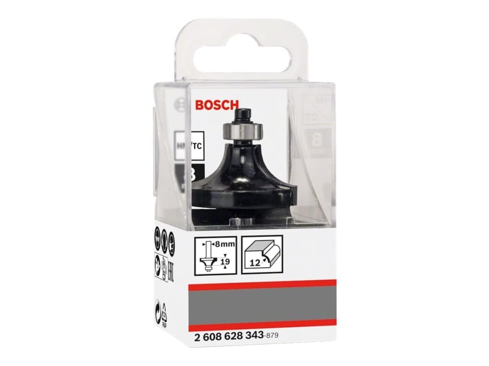 Bosch LEIKKURI PYÖREÄ HM 8MM Ø12,7 L19MM Ø12,7 L19MM