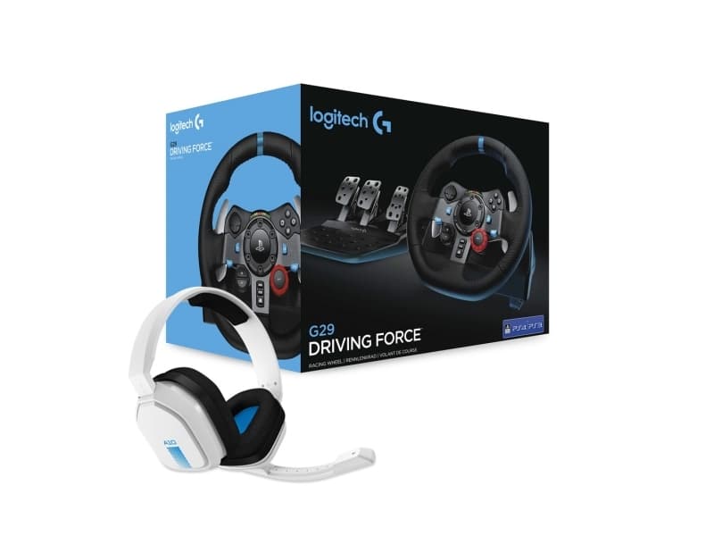 Logitech G - Ohjauspyörä ja poljinsarja