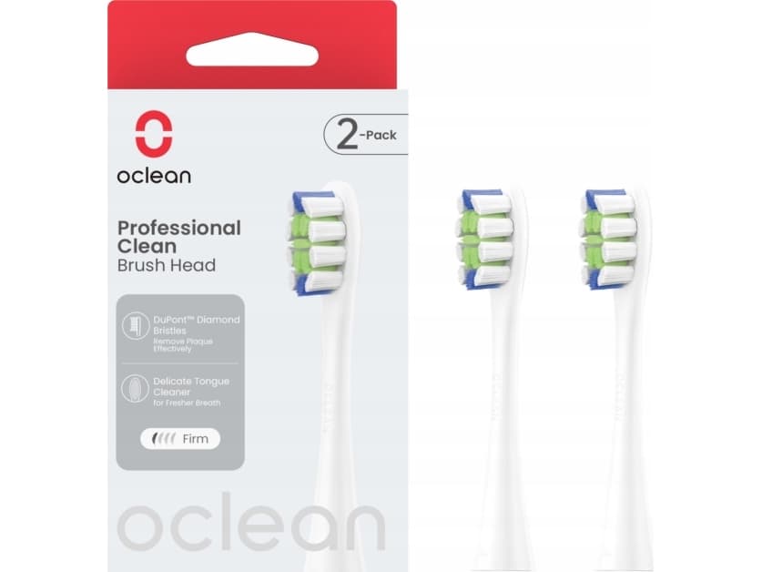Hammasharja Hammasharjan pää Oclean P1C1 W02, 2 kpl.