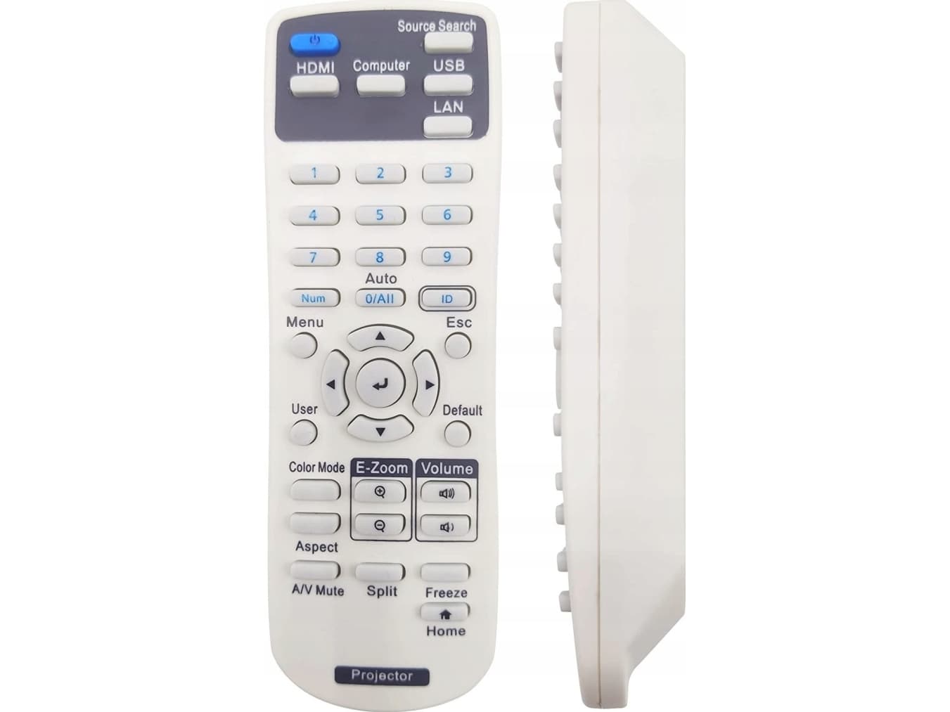 Epson - Kaukosäädin - Epson EB-972, 982, 992, E01, E10, E20, FH06, FH52, W06, W49, W51, W52, X06, X49, X51, X06, X49, X51