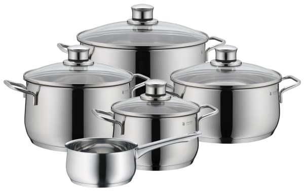 WMF Diadem Plus 0733556040, Kattilasetti, Ruostumaton teräs, Ruostumaton teräs, Ruostumaton teräs, Ruostumaton teräs, Ruostumaton teräs