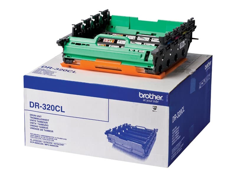 Brother DR-320CL, Alkuperäinen, Brother, Brother DCP-9055CDN / DCP-9270CDN / HL-4140CN / HL-4150CDN / HL-4570CDW / HL-4570CDWT /..., 1 kpl, 25000 sivua, Lasertulostus