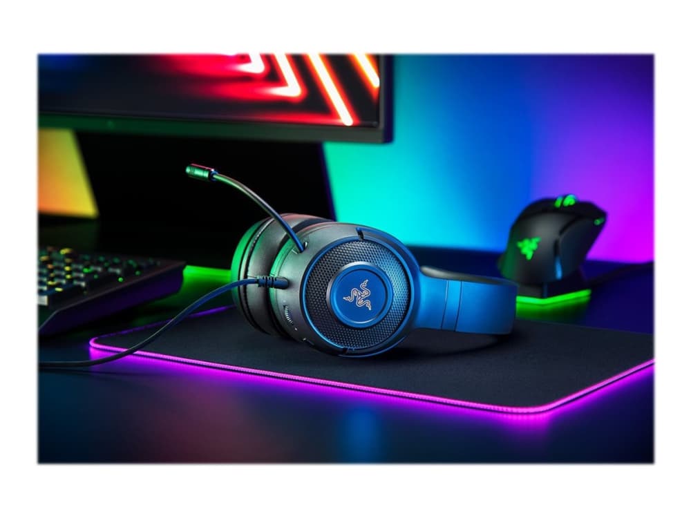 Razer Kraken V3 X - Fortnite Edition, Langallinen, 12 - 28000 Hz, Pelaaminen, 283 g, Kuulokkeet, Monivärinen
