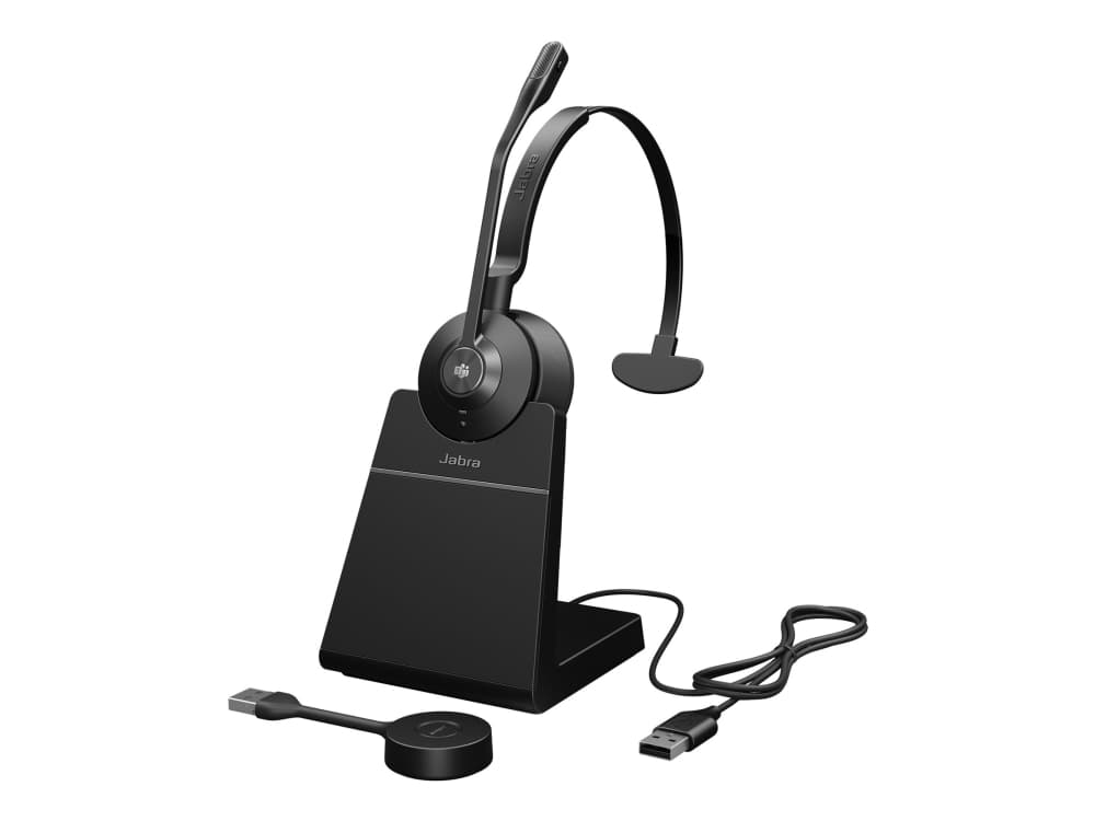 Jabra Engage 55 SE, Langaton, 40 - 16000 Hz, Toimisto/puhelukeskus, 57 g, Kuulokkeet, musta
