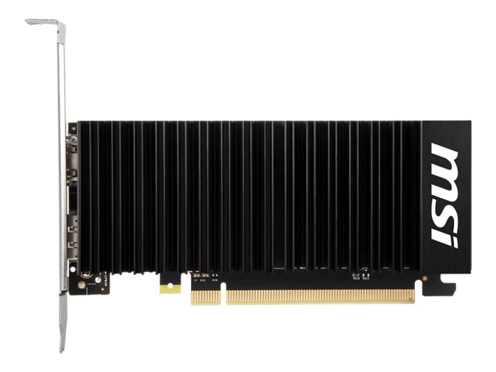 MSI GeForce GT 1030 4GHD4 LP OC, GeForce GT 1030, 4 GB, GDDR4, 64 bittiä, 2100 MHz, PCI Express 3.0