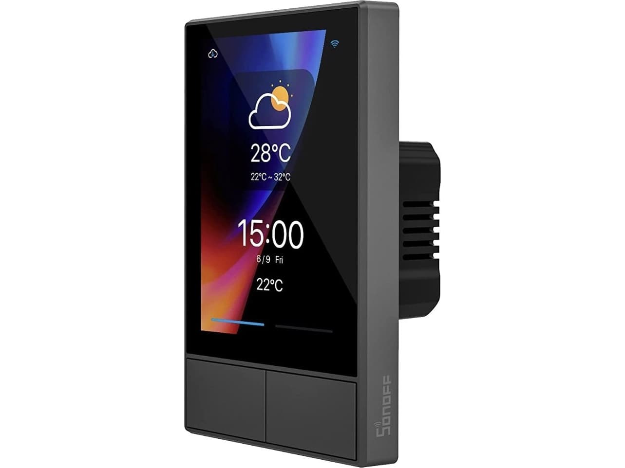 SONOFF WiFi Smart Control Panel NSPanel-US (musta, 120mm)