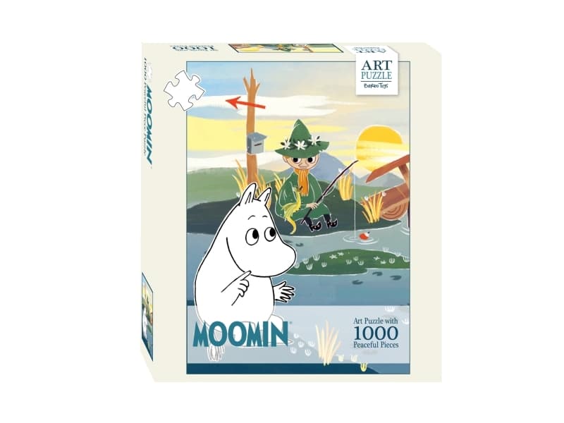 Muumipeikko 1000 palan palapeli - sillalla