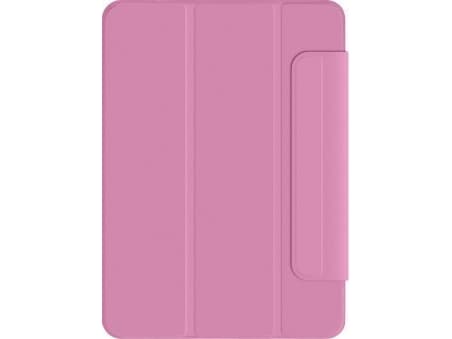 Pomologic Pomologic Book Cover tabletin suojakotelo - suojakotelo iPad Air 13 M2 (2024) (vanha vaaleanpunainen)