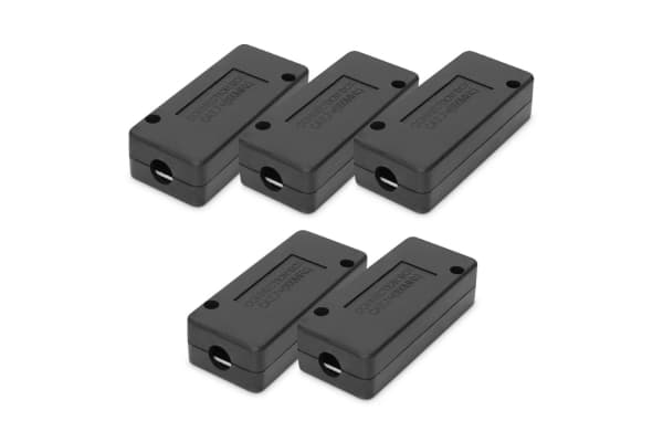 Digitus DN-93907-1-5, Cat7, musta, Akryylinitriilibutadieenistyreeni (ABS), 80 mm, 35 mm, 26 mm