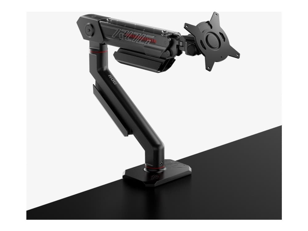 ASUS AAS01 – ROG Ergo Arm, Puristin, 11,5 kg, 86,4 cm (34), 100 x 100 mm, Korkeudensäätö, musta