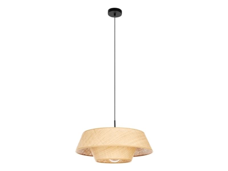 EGLO 44096, 1 lamppu(a), E27, IP20, musta, Luonnollinen