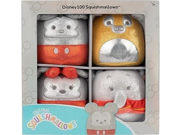 Jazwares Squishmallows - 13 cm Disney 100, 4-pack (230233)