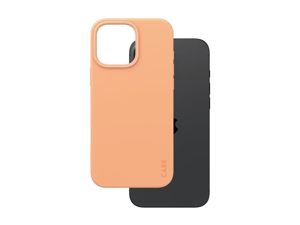 PanzerGlass CARE™ by ® Case Peachy w. MagSafe iPhone 16 Pro Max, Suojus, Apple, Apple - iPhone 16 Pro Max, Vaaleanpunainen