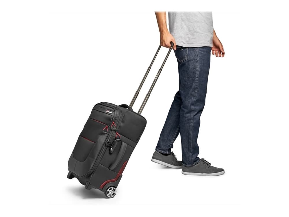 Manfrotto Pro Light Reloader Air-55 - Rolling Camera/Lens/Drone Case - Ripstop, synteettinen kangas - musta - 17