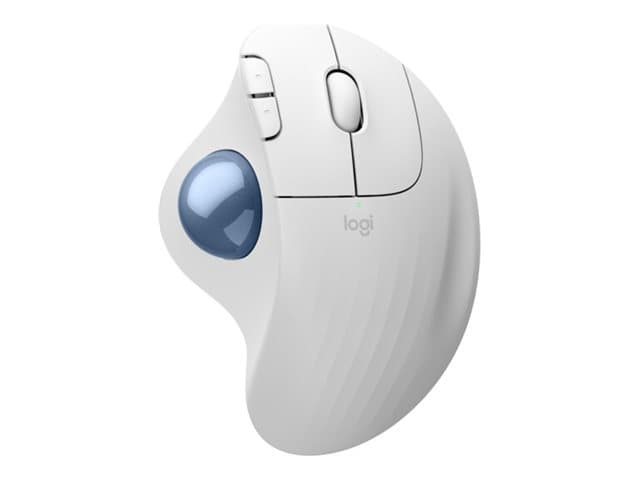 Logitech ERGO M575S, Oikeakätinen, Trackball, Bluetooth, 2000 DPI, 11,25 ms, Sininen, Valkoinen