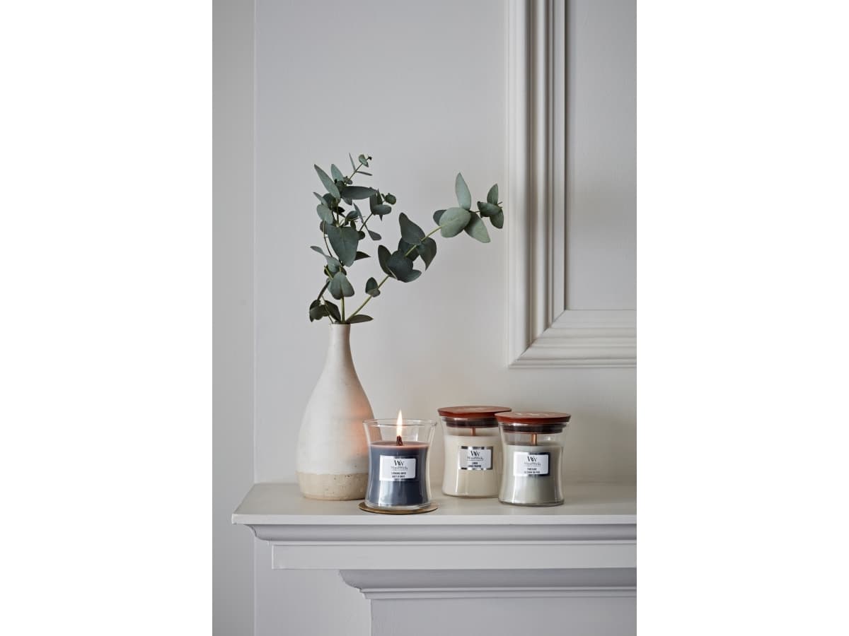 Yankee Candle - WoodWick medium timglas - Fireside